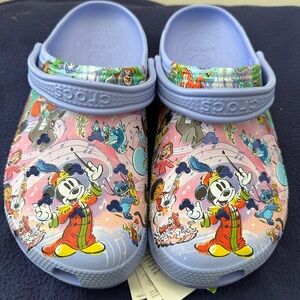 Crocs Disney 100 Anniversary Special Moments Mickey and Friends Adult sz12/NWT